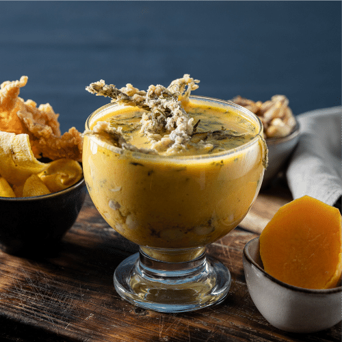 Leche de tigre concentrada - Cevichería El Escondite Lima